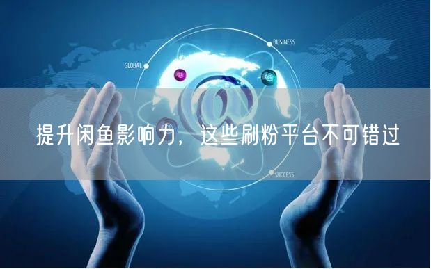 提升闲鱼影响力，这些刷粉平台不可错过