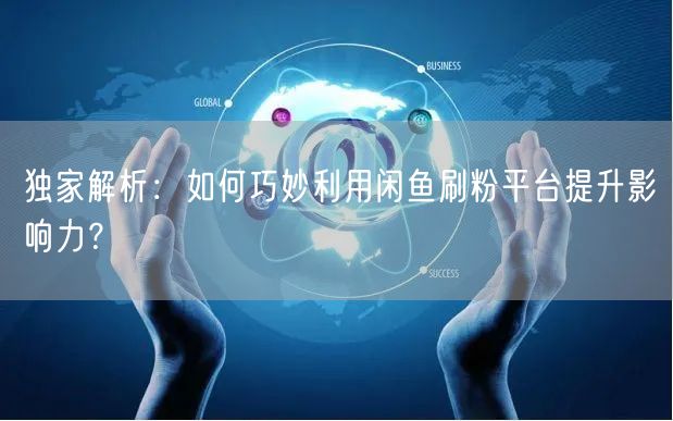 独家解析：如何巧妙利用闲鱼刷粉平台提升影响力？