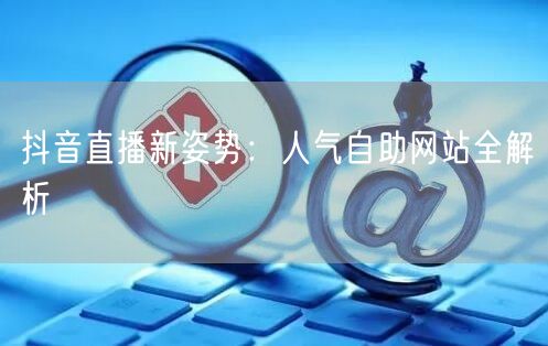 抖音直播新姿势：人气自助网站全解析