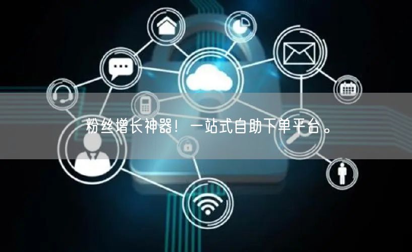 粉丝增长神器！一站式自助下单平台。