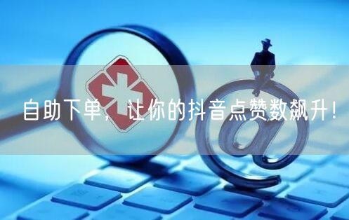 自助下单，让你的抖音点赞数飙升！