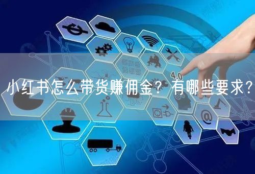 小红书怎么带货赚佣金？有哪些要求？