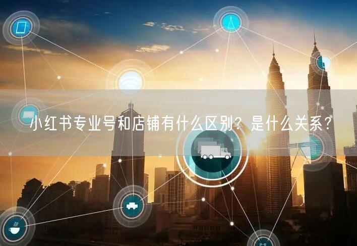 小红书专业号和店铺有什么区别？是什么关系？