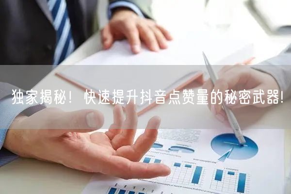 独家揭秘！快速提升抖音点赞量的秘密武器!