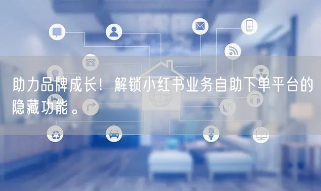 助力品牌成长！解锁小红书业务自助下单平台