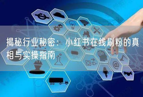 揭秘行业秘密：小红书在线刷粉的真相与实操指南