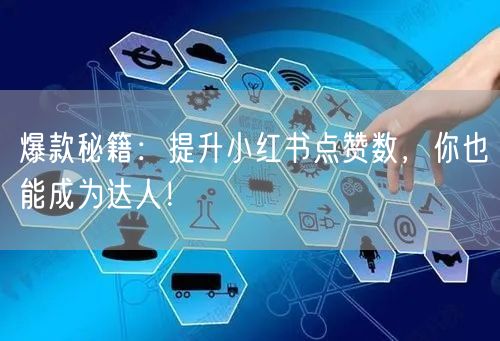爆款秘籍：提升小红书点赞数，你也能成为达人！