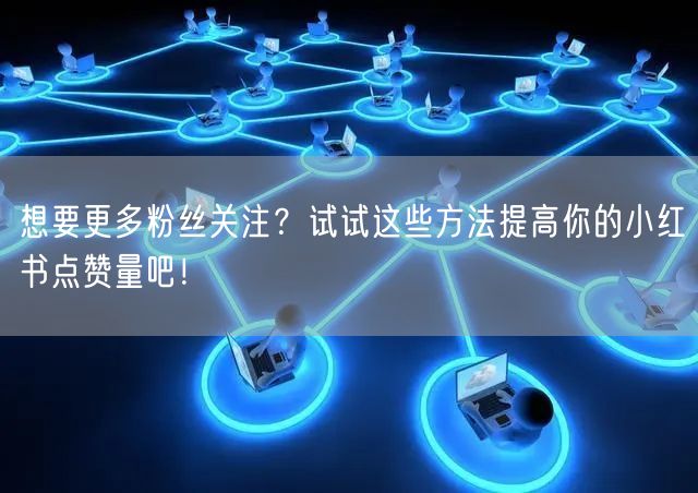 想要更多粉丝关注？试试这些方法提高你的小红书点赞量吧！
