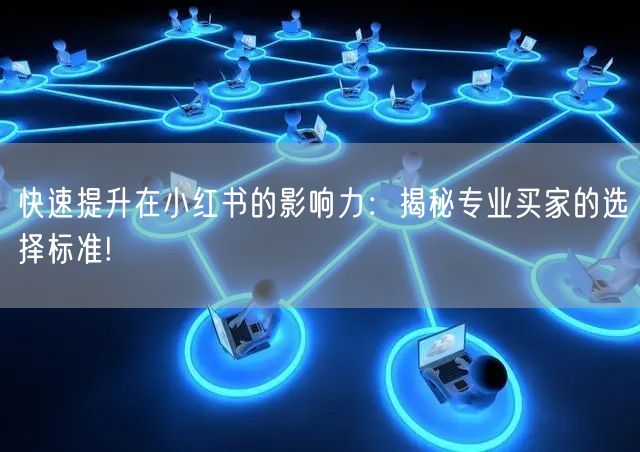 快速提升在小红书的影响力：揭秘专业买家的选择标准!