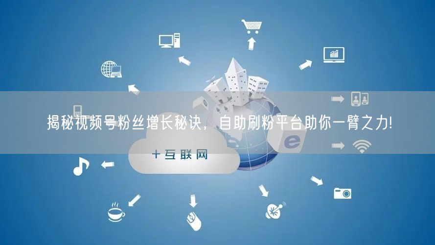 揭秘视频号粉丝增长秘诀，自助刷粉平台助你