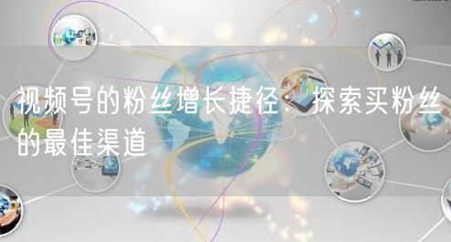 视频号的粉丝增长捷径：探索买粉丝的最佳渠